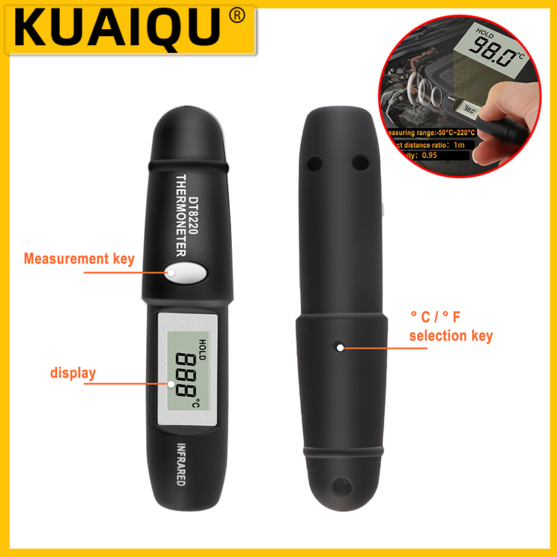 Industrial Laser Temperature Sensor - Mini Infrared Thermometer Pen Type Non-contact