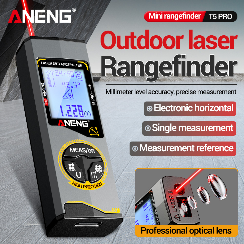 Industrial Laser Measurement - Red Laser Rangefinder High Precision Area/Volume