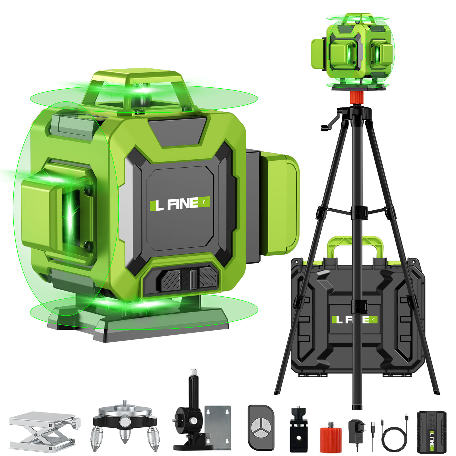 Industrial Laser Measurement - LFINE 4D 16 Lines Professional Nivel