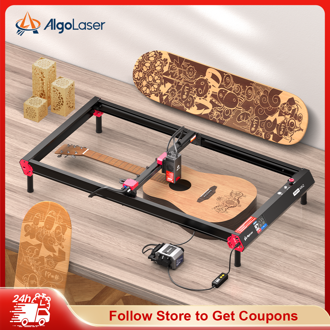 Industrial Laser Cutter - AlgoLaser Alpha MK2 20W Touch Screen