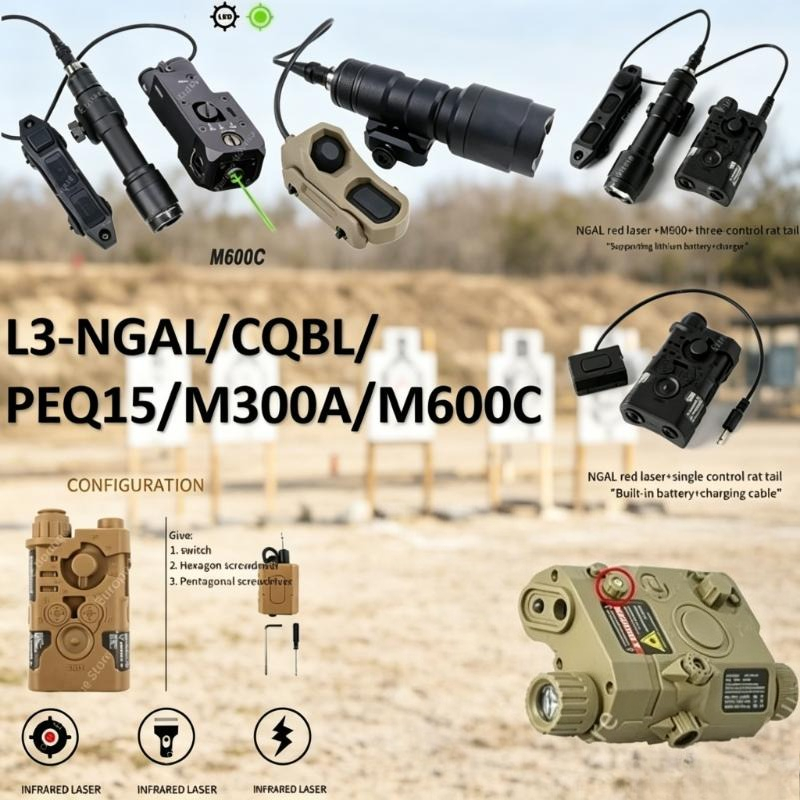 L3-NGAL/CQBL/PEQ15/M300/M600 A - đánh giá và giá Industrial Green Laser