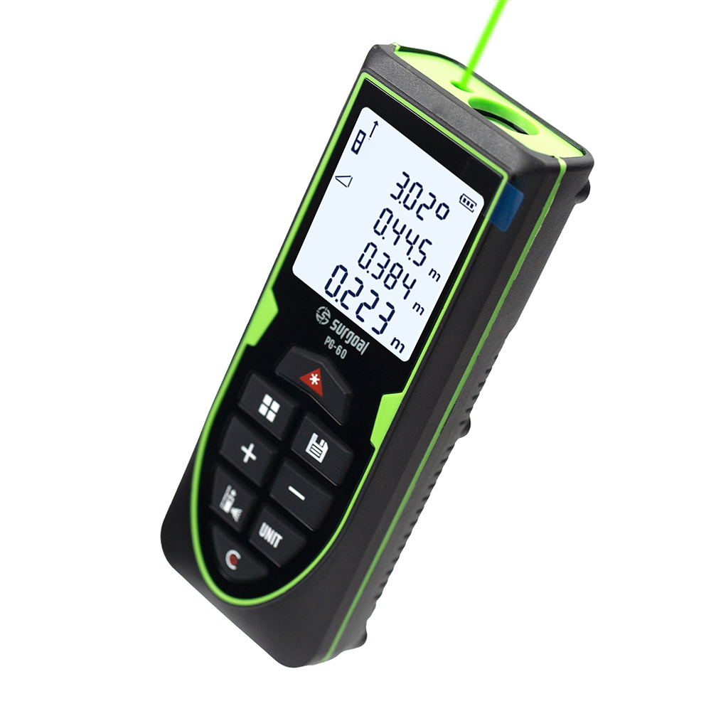 Green Laser Distance Meter 120 - đánh giá và giá Industrial Laser Rangefinder