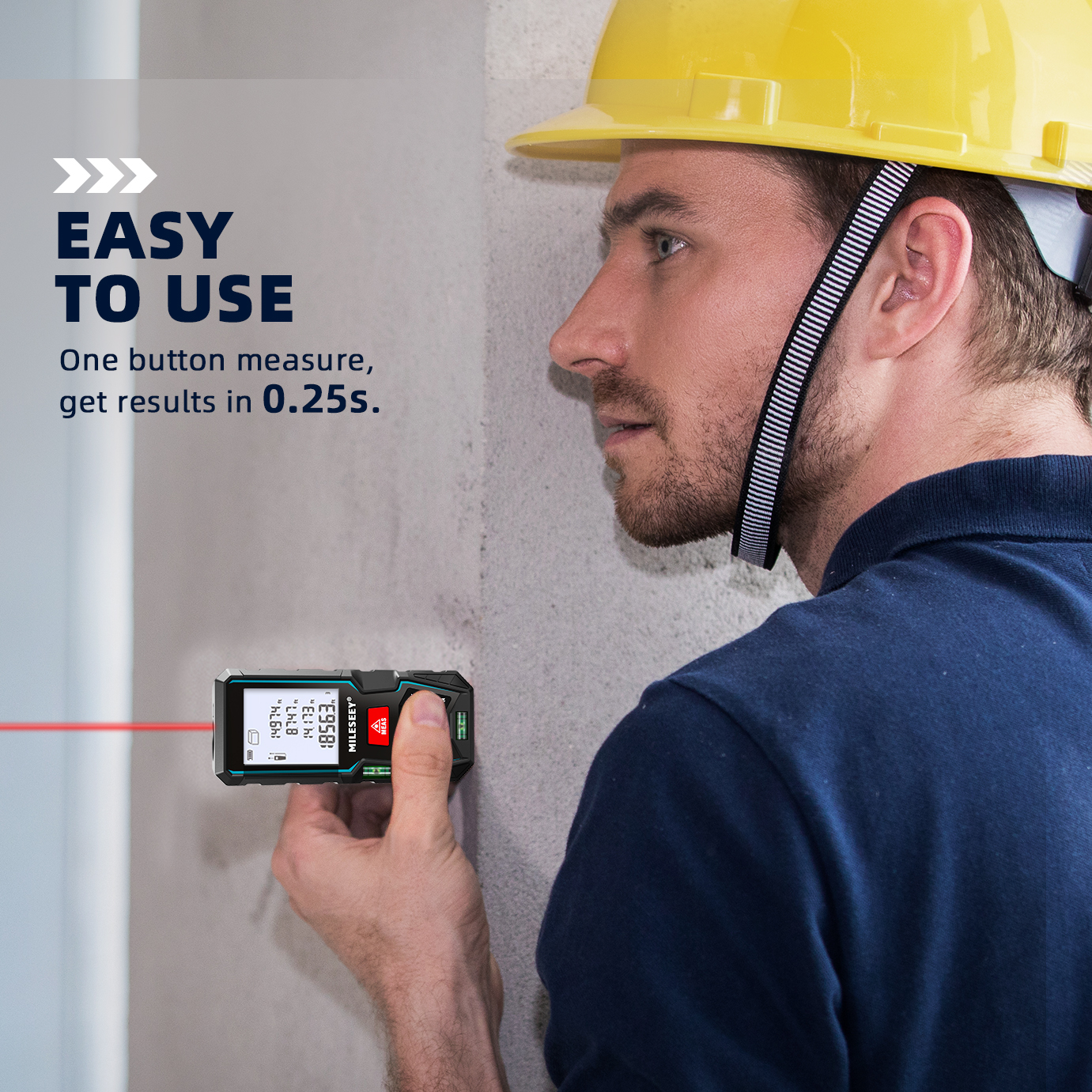 Mileseey Laser Rangefinder X5  - đánh giá và giá Industrial Laser Rangefinder