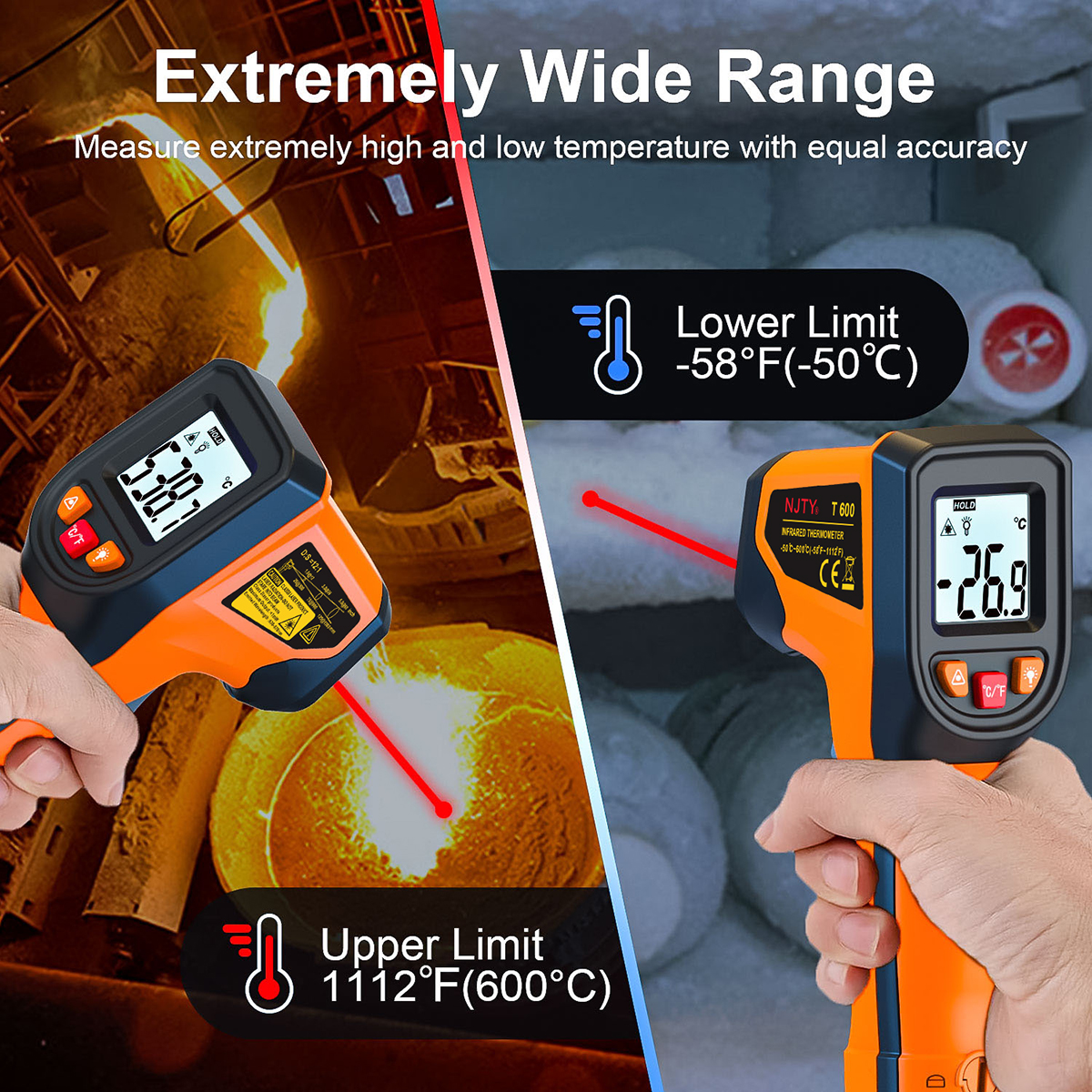 Digital Infrared Thermometer S - đánh giá và giá Industrial Laser Temperature Sensor