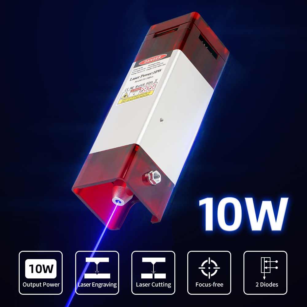 10W Laser Module with Air Assi - đánh giá và giá Industrial Laser Pointer 24V