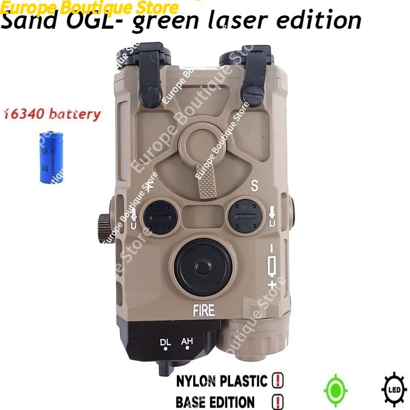 Upgrade Tactical Battery Case  - đánh giá và giá Industrial Green Laser