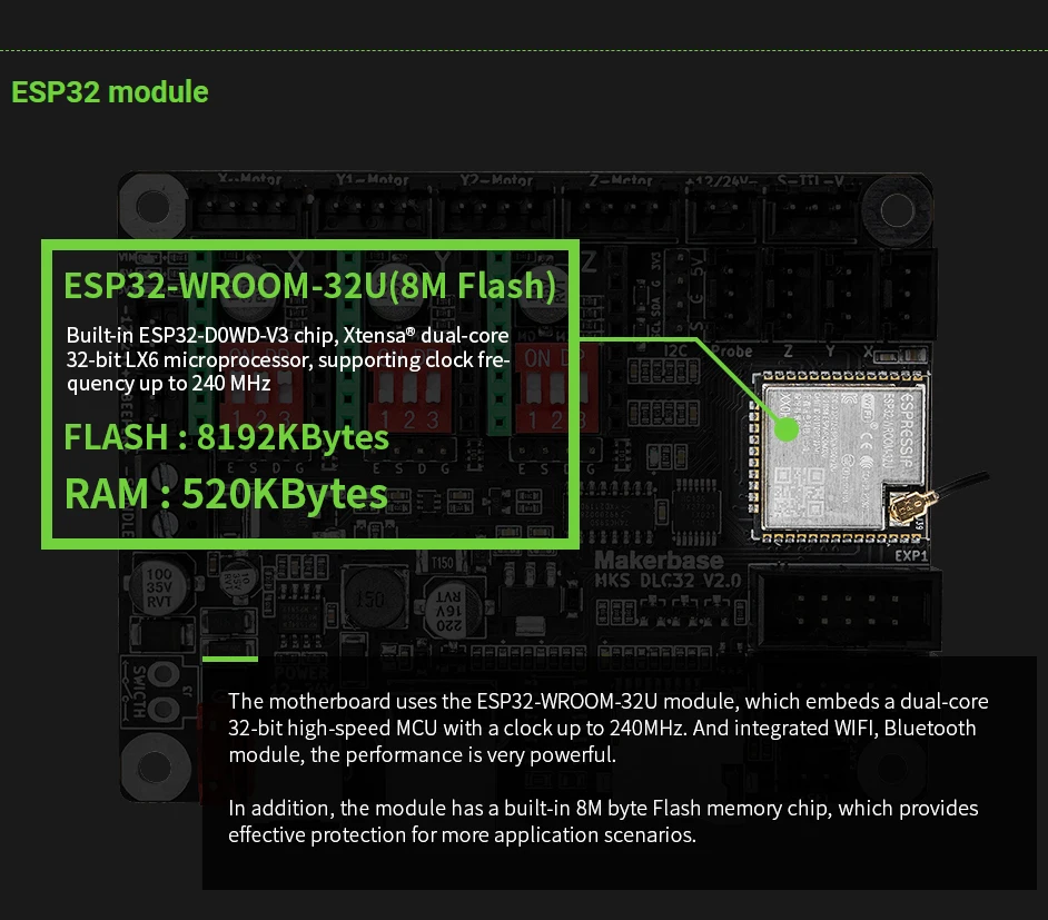 Makerbase MKS DLC32 V2.1 32Bit - đánh giá và giá Industrial Laser Sensor