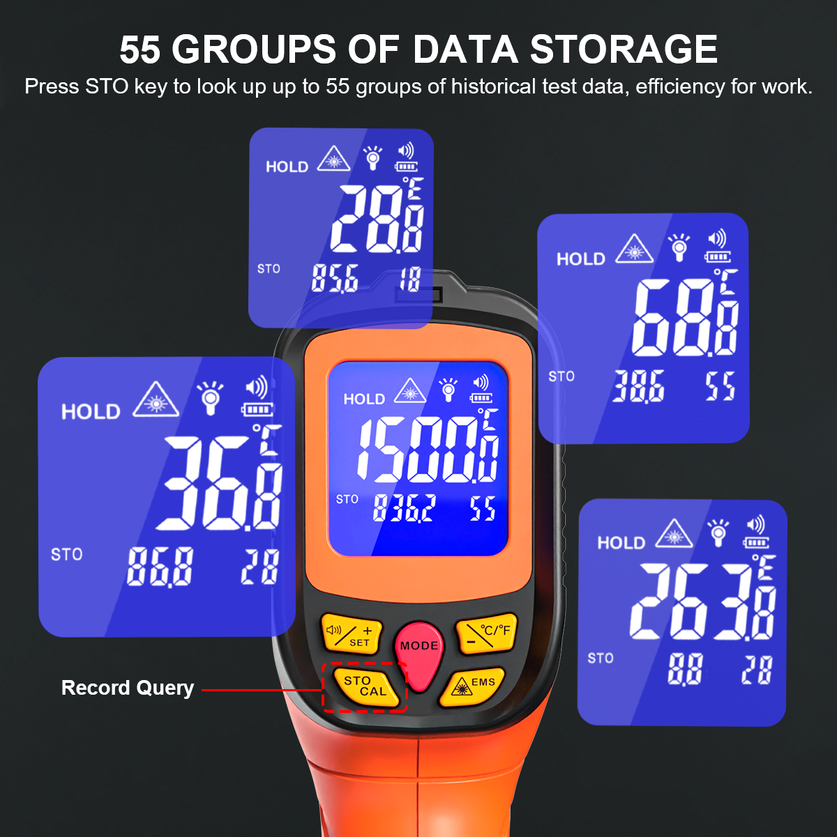 Industrial Infrared Thermomete - đánh giá và giá Industrial Laser Temperature Sensor