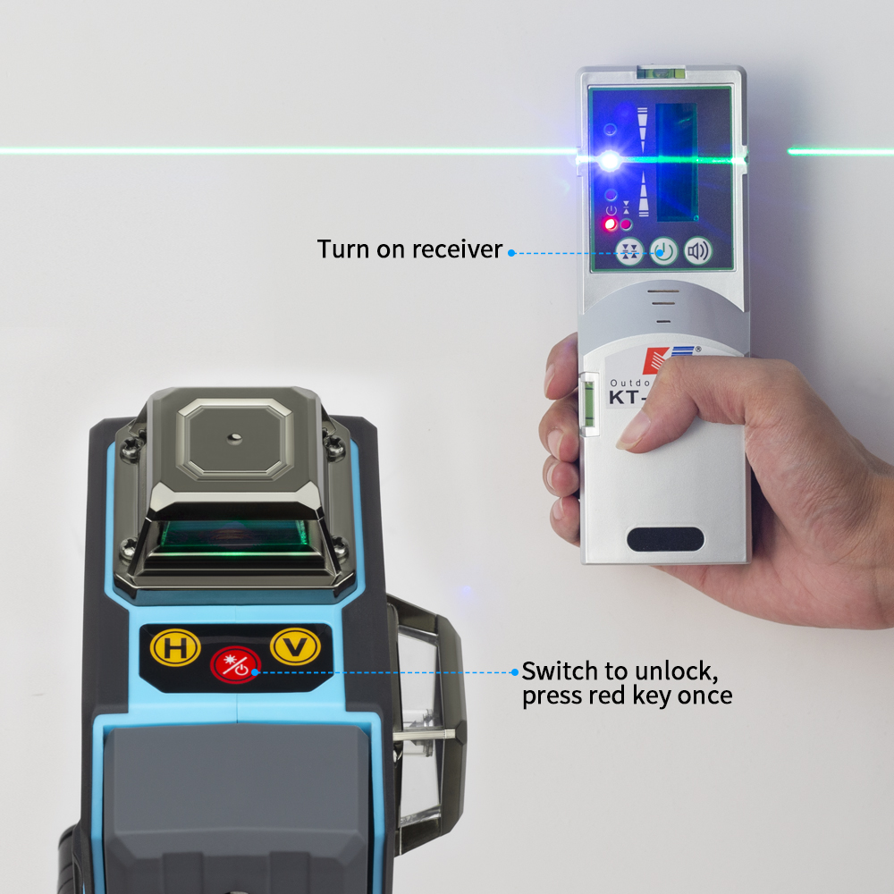 KaiTian Cross Laser 360 Levels - đánh giá và giá Industrial Laser Measurement