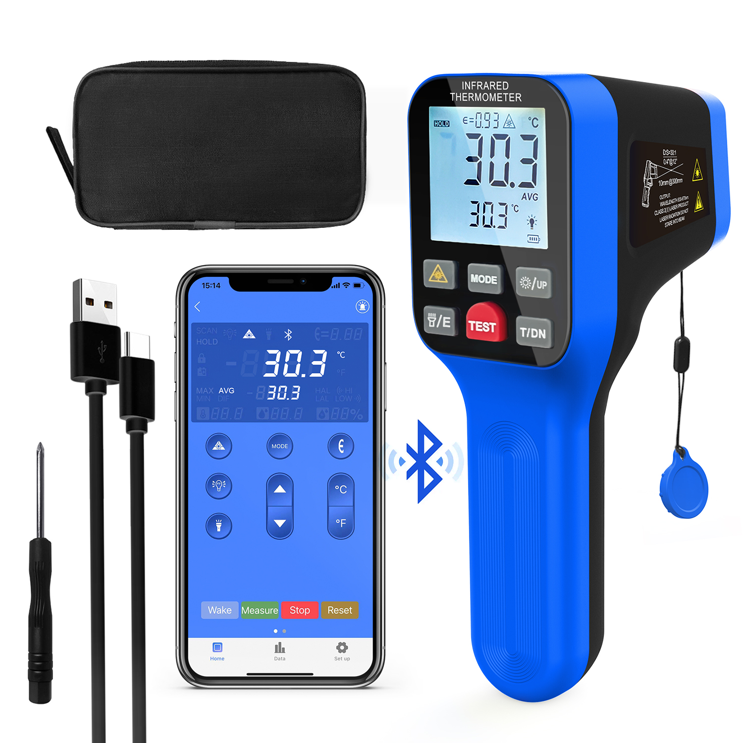 1600B-APP Infrared Thermometer - đánh giá và giá Industrial Laser Temperature Sensor