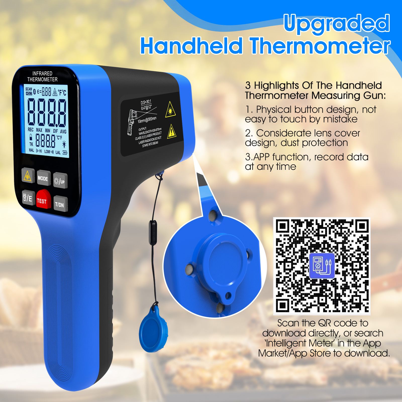 1600B-APP Infrared Thermometer - đánh giá và giá Industrial Laser Temperature Sensor