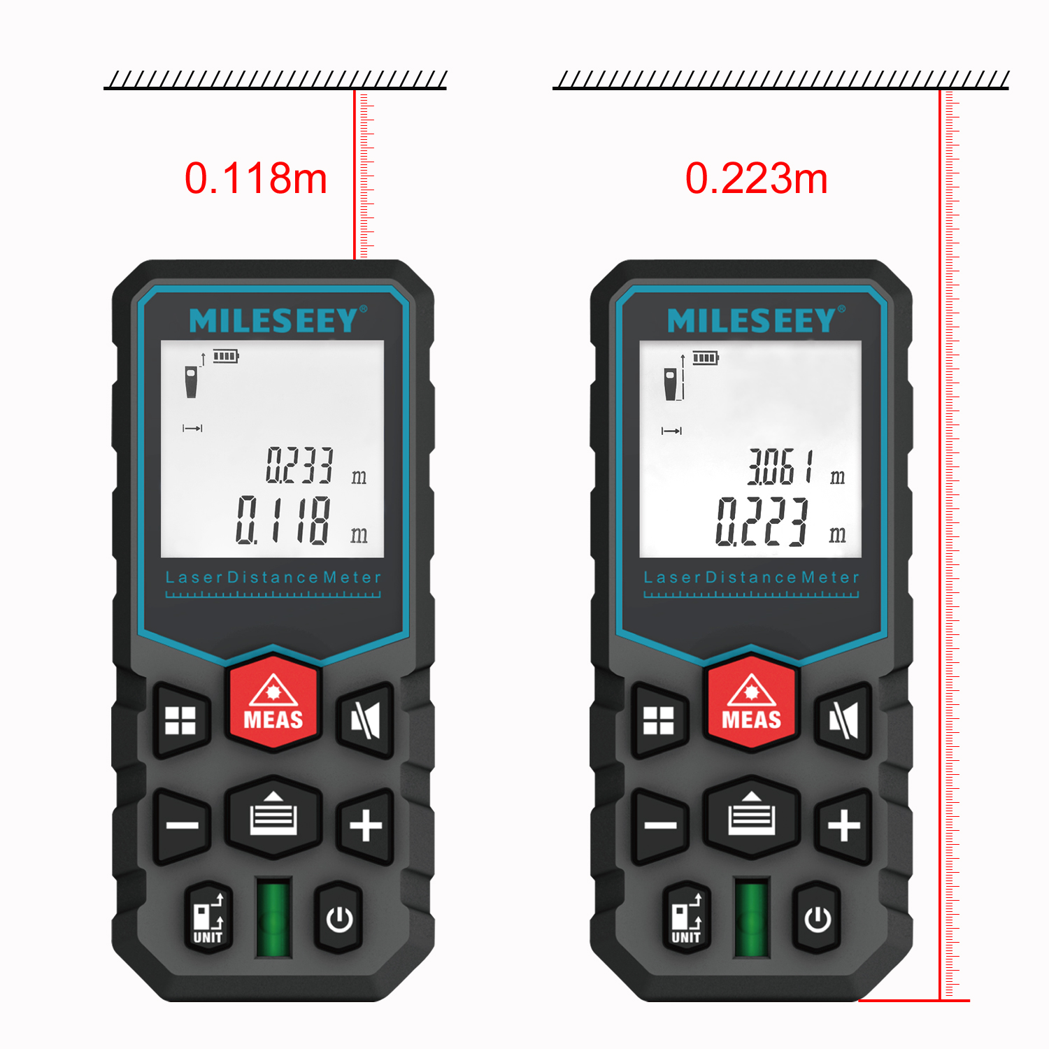 Mileseey X5 S6 Laser Tape Meas - đánh giá và giá Industrial Laser Rangefinder