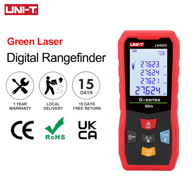 UNI-T Laser Distance Meter LM- - đánh giá và giá Industrial Laser Rangefinder