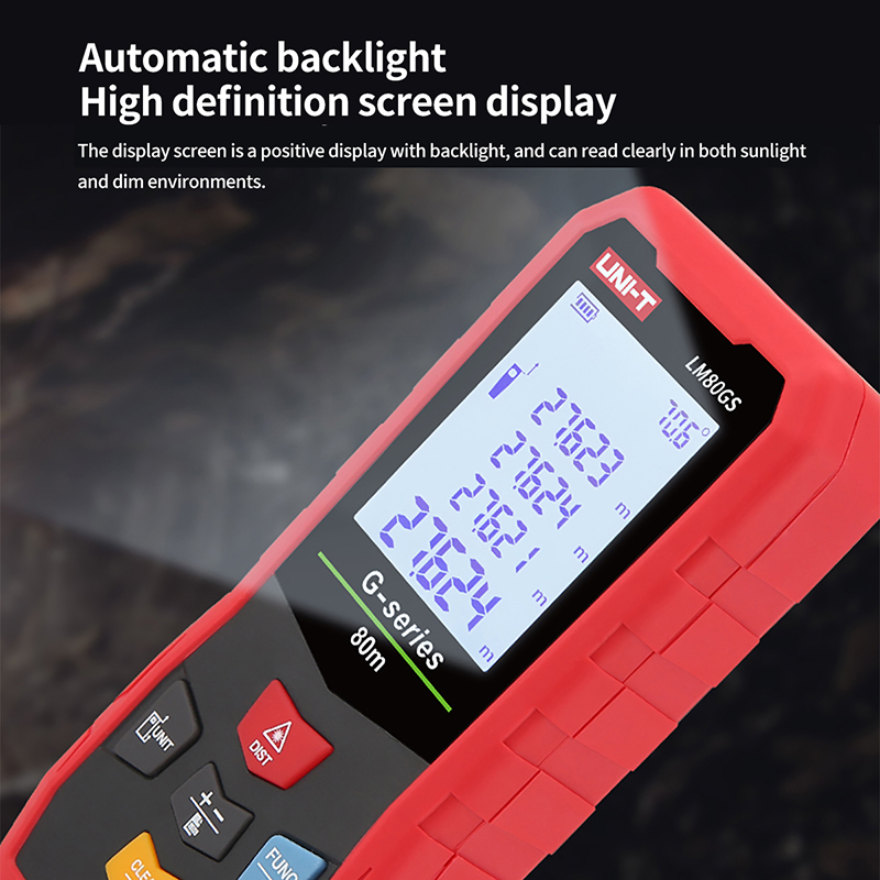 UNI-T Laser Distance Meter LM- - đánh giá và giá Industrial Laser Rangefinder