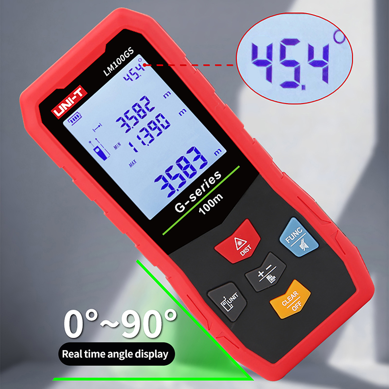 UNI-T Laser Distance Meter LM- - đánh giá và giá Industrial Laser Rangefinder