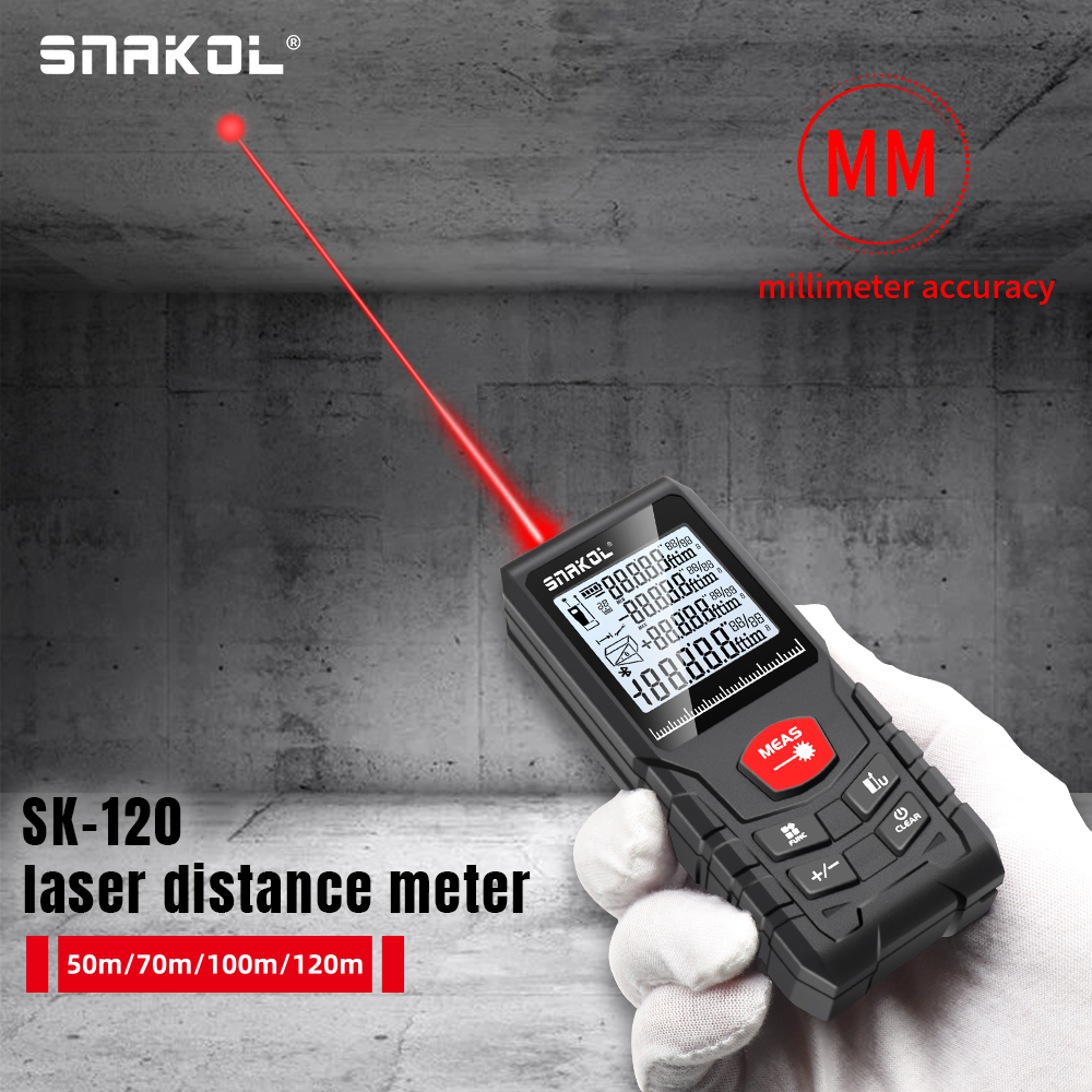 Snakol Laser Distance 50M/100M - đánh giá và giá Industrial Laser Rangefinder