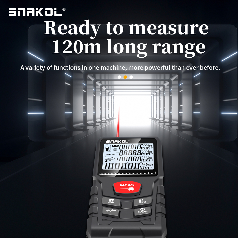 Snakol Laser Distance 50M/100M - đánh giá và giá Industrial Laser Rangefinder