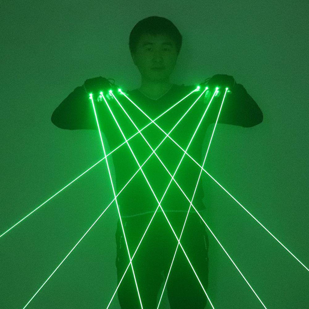 Green Laser Gloves Laser Beam  - đánh giá và giá Industrial Green Laser