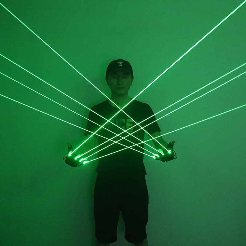 Green Laser Gloves Laser Beam  - đánh giá và giá Industrial Green Laser