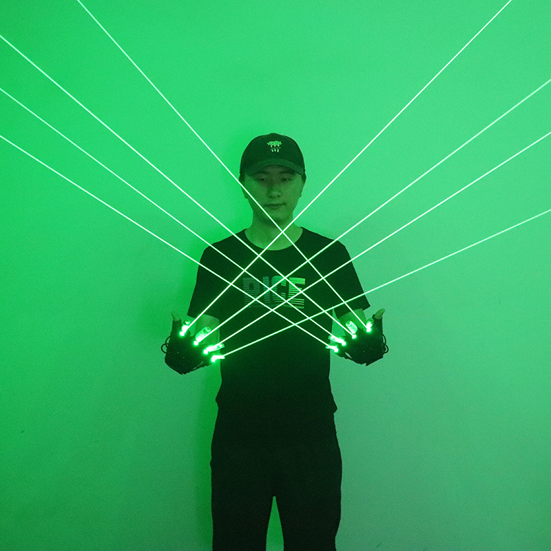 Green Laser Gloves Laser Beam  - đánh giá và giá Industrial Green Laser