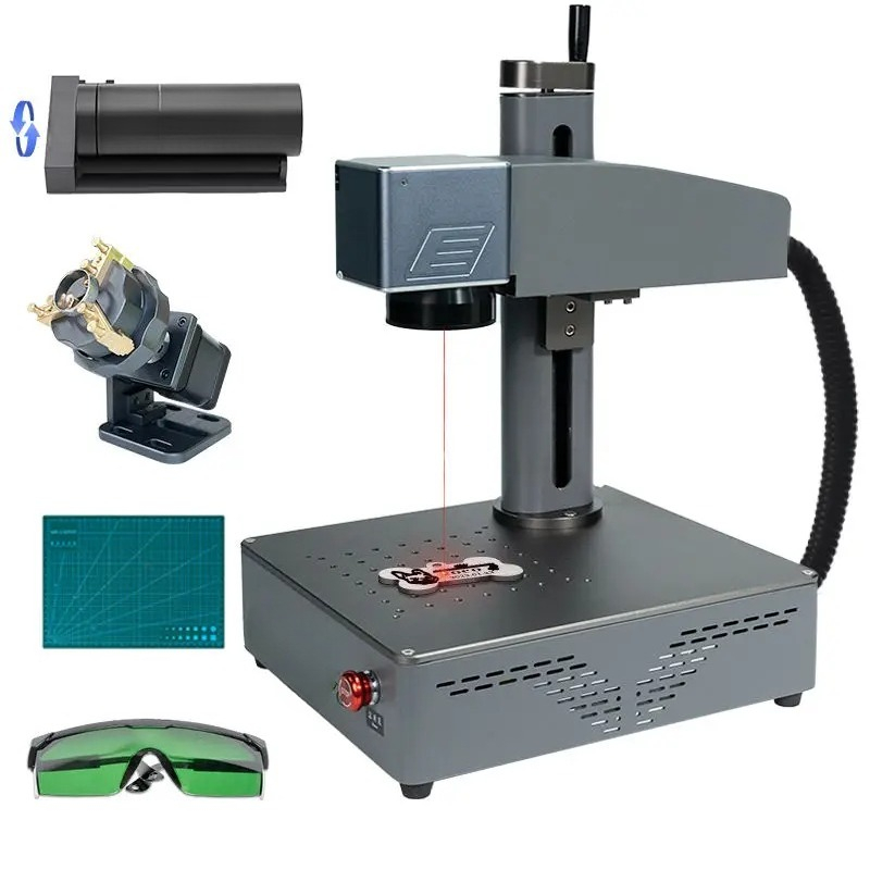 S4 20w portable fiber laser en - đánh giá và giá Industrial Laser Engraver