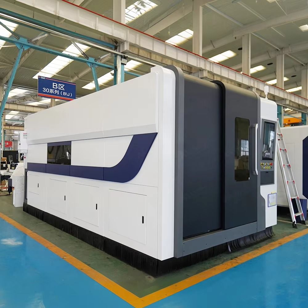 12kw 20kw Enclosed Metal Laser - đánh giá và giá Industrial Laser Metal Cutting Machine