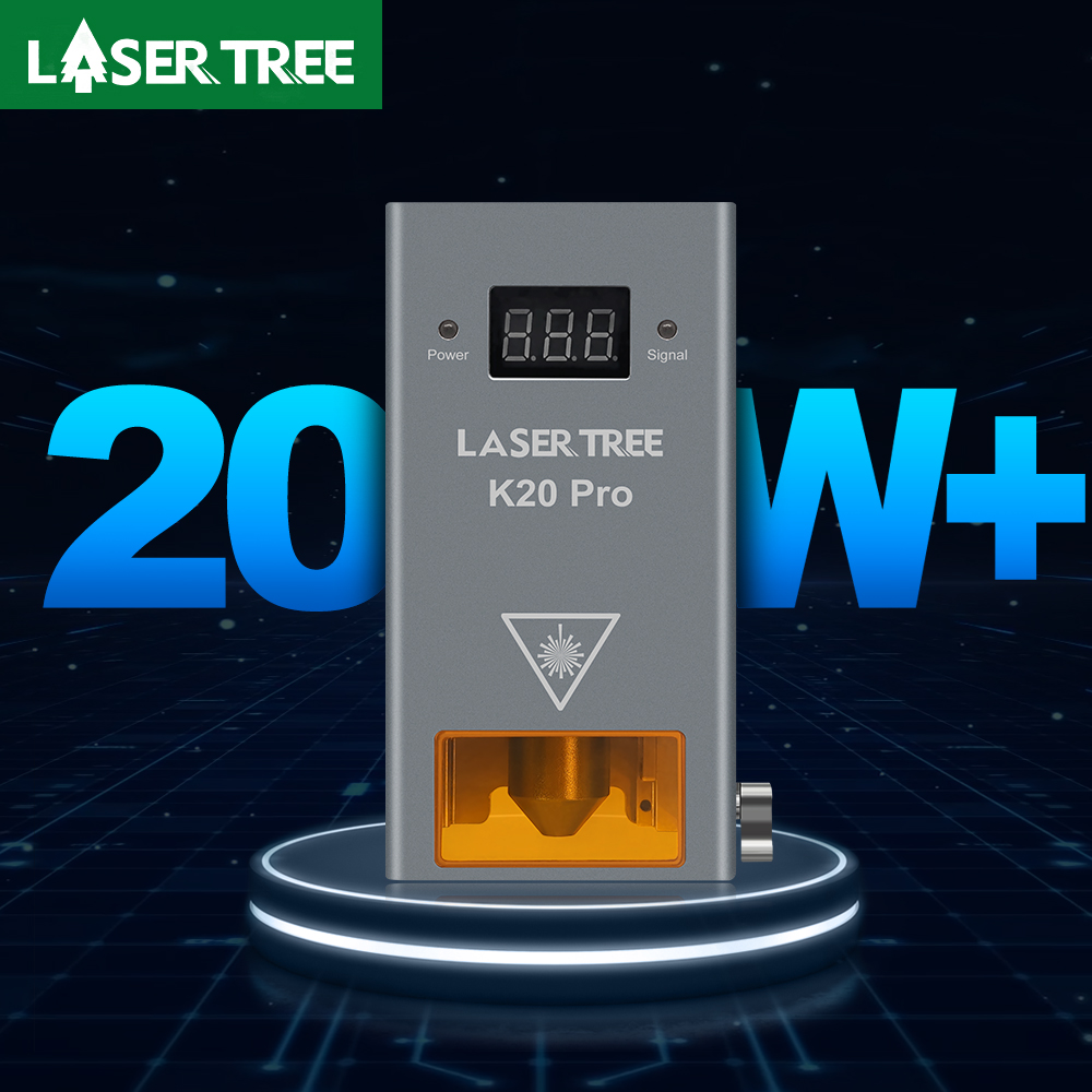 LASER TREE K20 20W Optical Pow - đánh giá và giá Industrial Laser Cutter