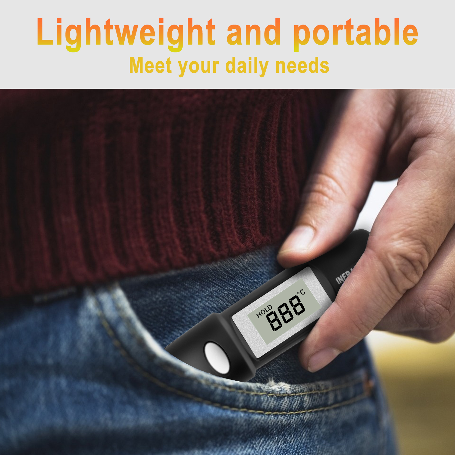 Mini Infrared Thermometer Pen  - đánh giá và giá Industrial Laser Temperature Sensor