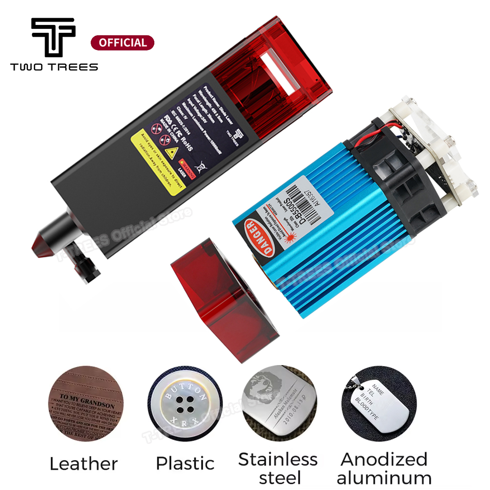Twotrees 80W Laser Head For En - đánh giá và giá Air Assist Pump Laser