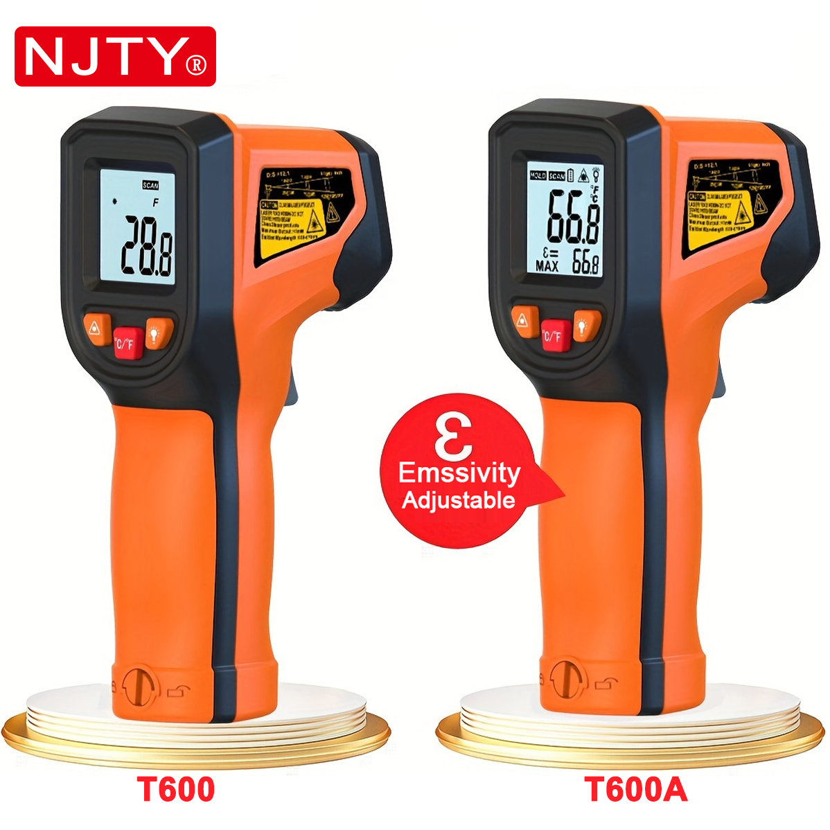NJTY T600T600A Laser Temperatu - đánh giá và giá Industrial Laser Temperature Sensor