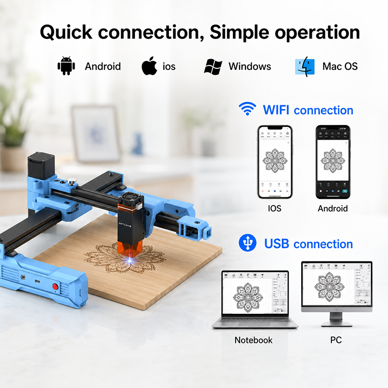Artilume D2 2.5/6W Foldable La - đánh giá và giá Industrial Laser Sensor