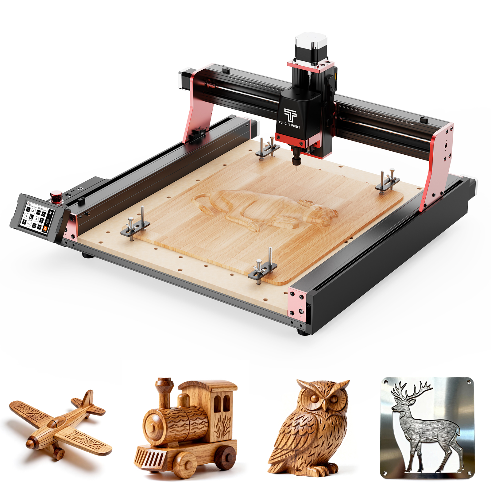 TTWOTREES TTC450 Pro CNC Machi - đánh giá và giá Industrial Laser Etching Machine