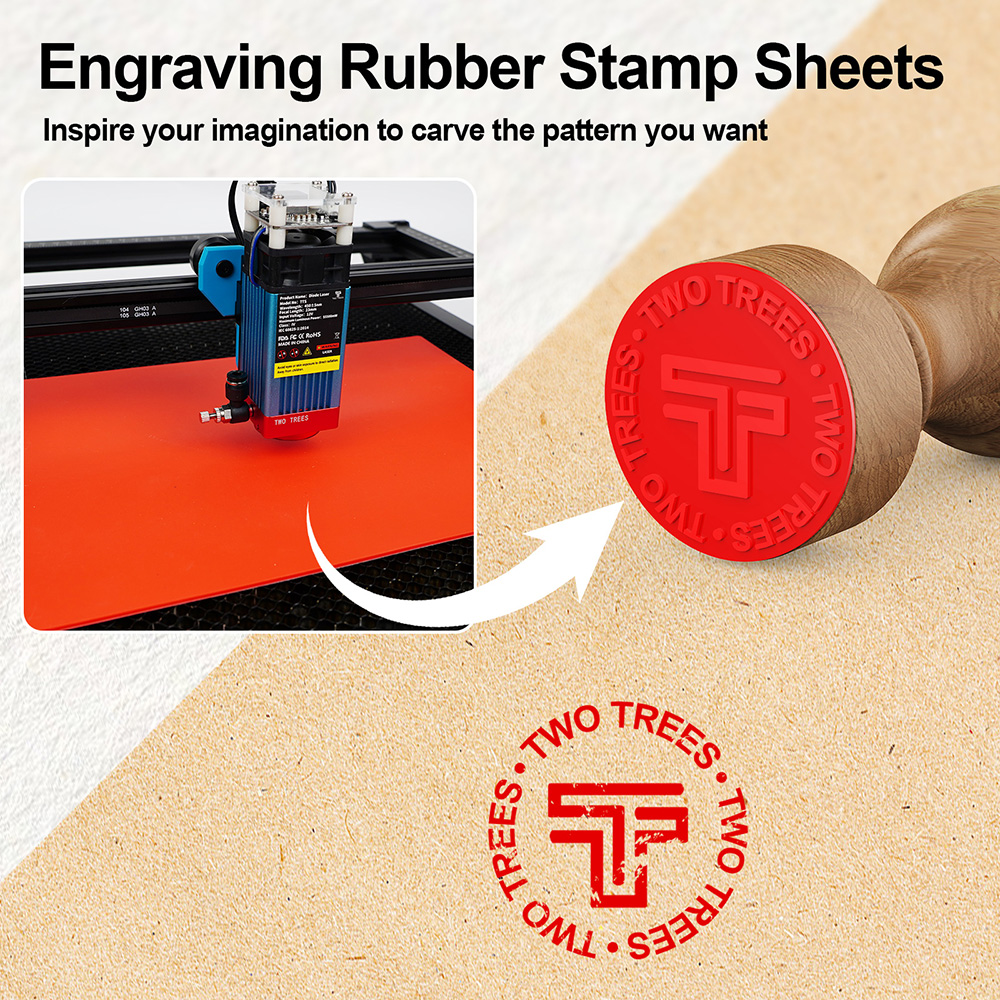TwoTrees Laser Engraver Rubber - đánh giá và giá Air Assist Pump Laser