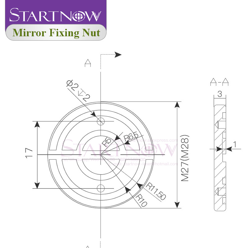 Startnow CO2 Laser Head Mirror - đánh giá và giá Co2 Laser Engraving Machine