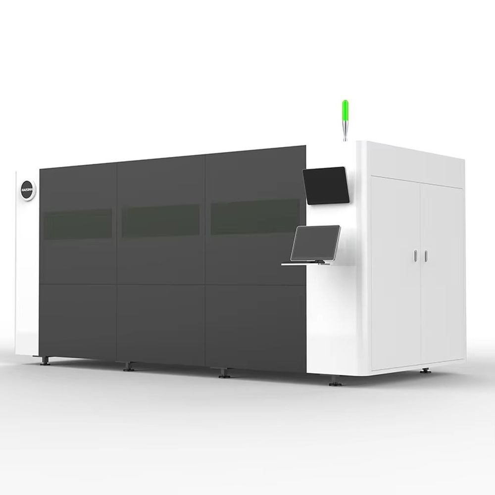 3000W CNC Full Cover Single-pl - đánh giá và giá Industrial Laser Metal Cutting Machine