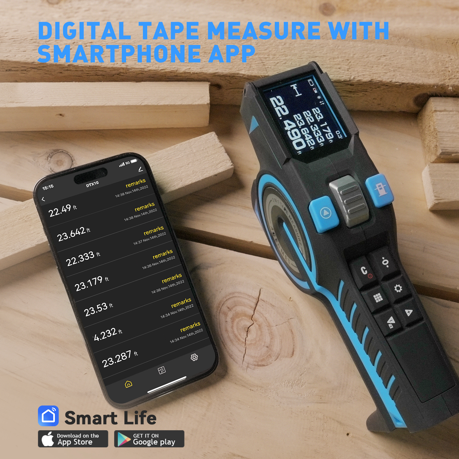 Laser Tape Measure 100M Profes - đánh giá và giá Industrial Laser Rangefinder