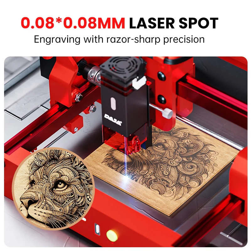 DAJA A7 Laser Engraver 5W Mini - đánh giá và giá Industrial Laser Cutter