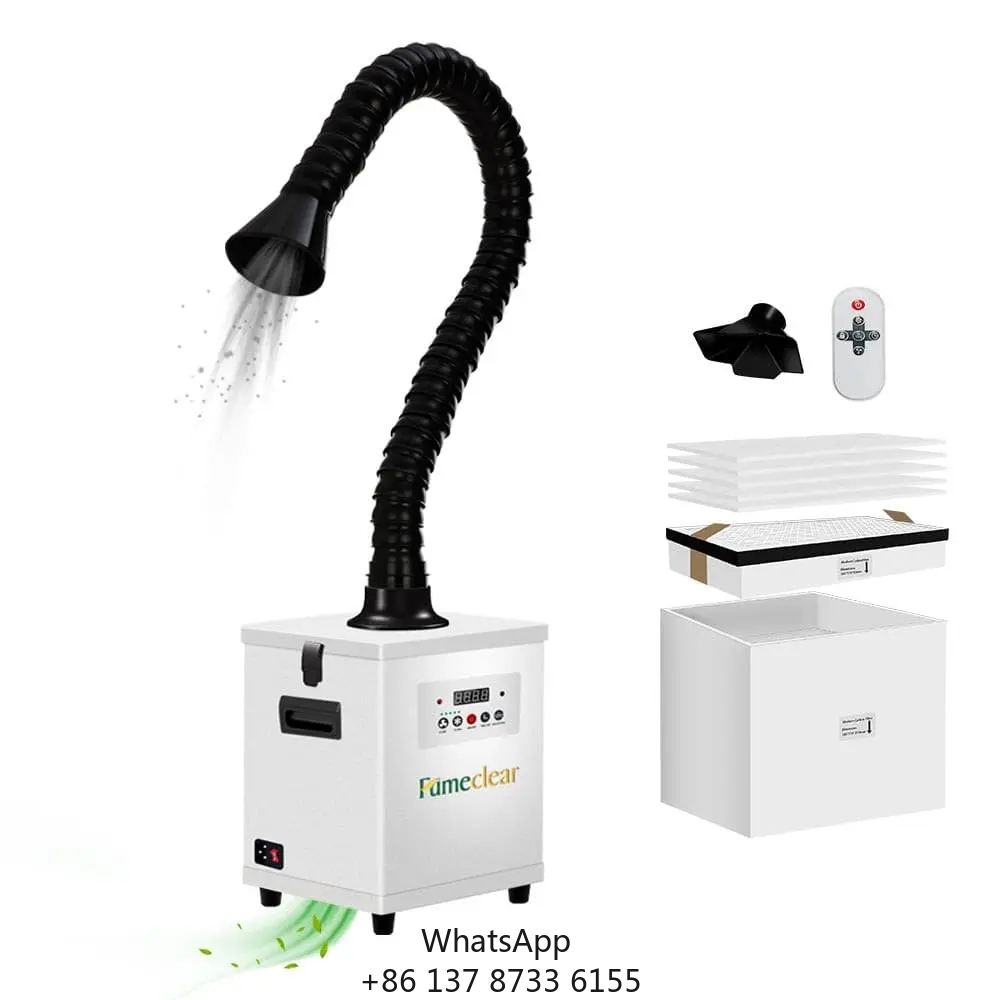 Fumeclear FC-150 Laser Welding - đánh giá và giá Fume Extractor Laser