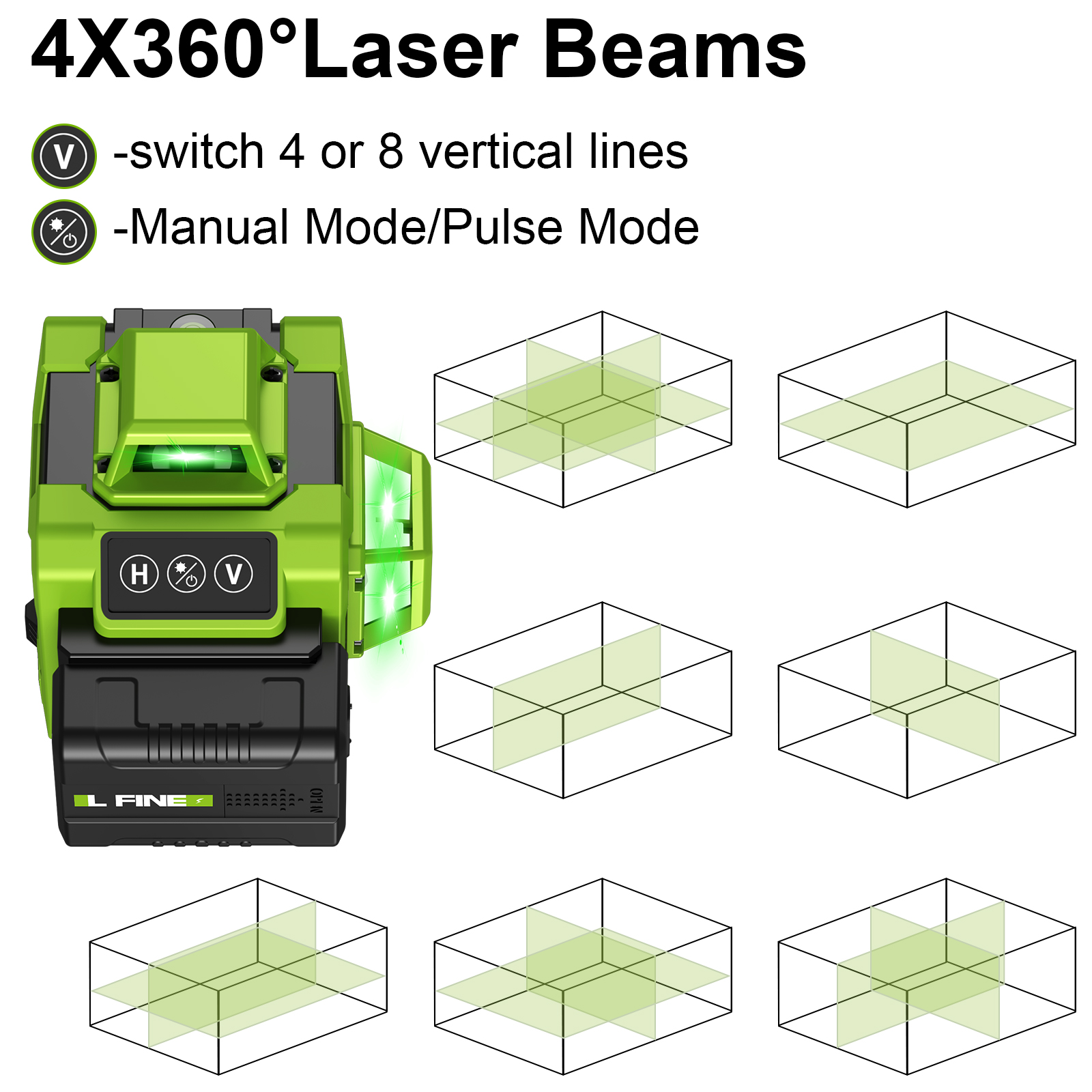 LFINE 4D 16 Lines Professional - đánh giá và giá Industrial Laser Measurement
