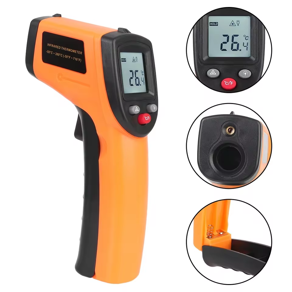 New T600 T600A Digital Infrare - đánh giá và giá Industrial Laser Temperature Sensor