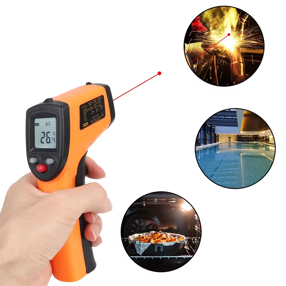 New T600 T600A Digital Infrare - đánh giá và giá Industrial Laser Temperature Sensor