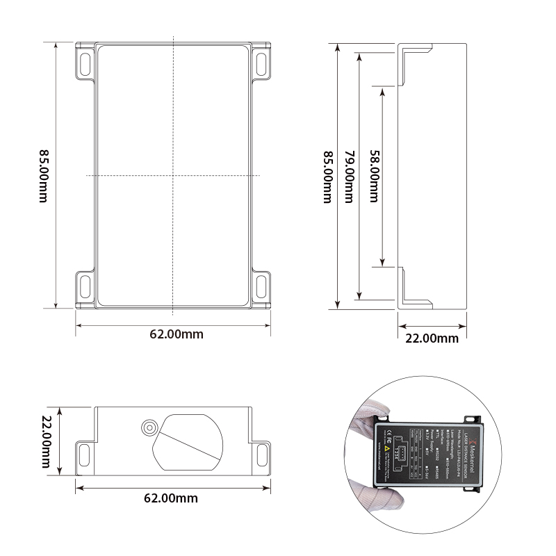 New Arrival LDJ-P4 Aluminum Al - đánh giá và giá Industrial Laser Measurement