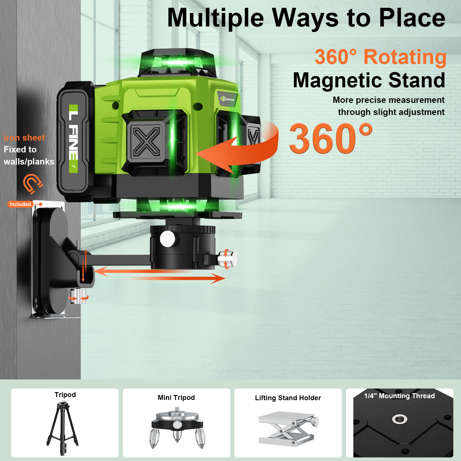 Laser Level Self-Leveling Hori - đánh giá và giá Industrial Laser Measurement