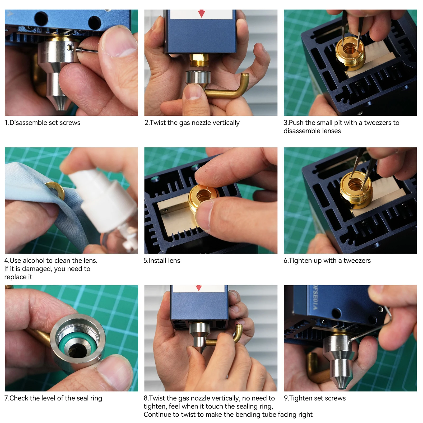 SCULPFUN 6pcs Laser Lens for S - đánh giá và giá Industrial Laser Engraver