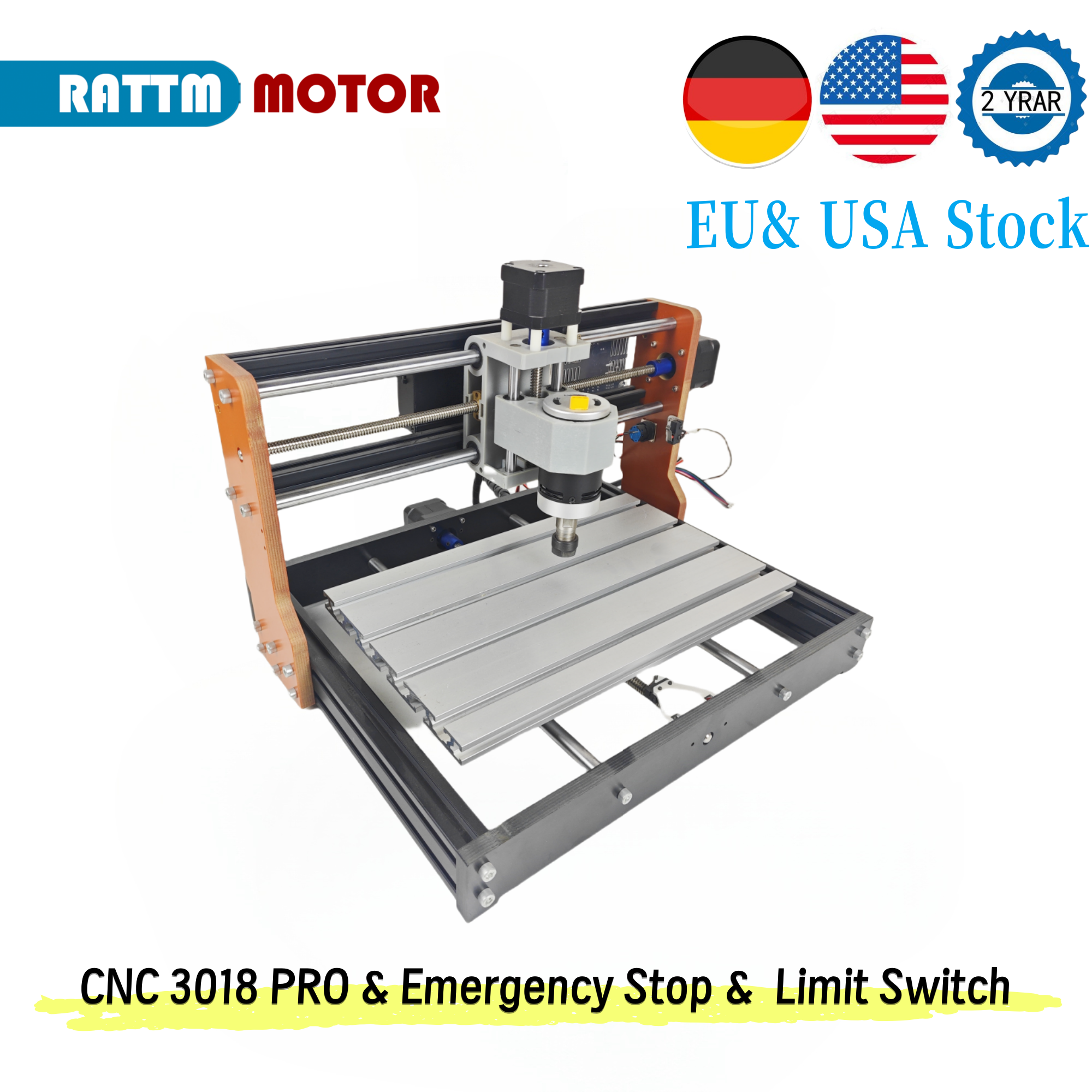 【EU&USA Stock】CNC 3018 PRO Las - đánh giá và giá Industrial Laser Sensor