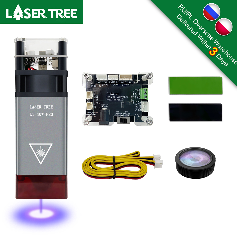 LASER TREE 20W 10W 5W Optical  - đánh giá và giá Air Assist Pump Laser