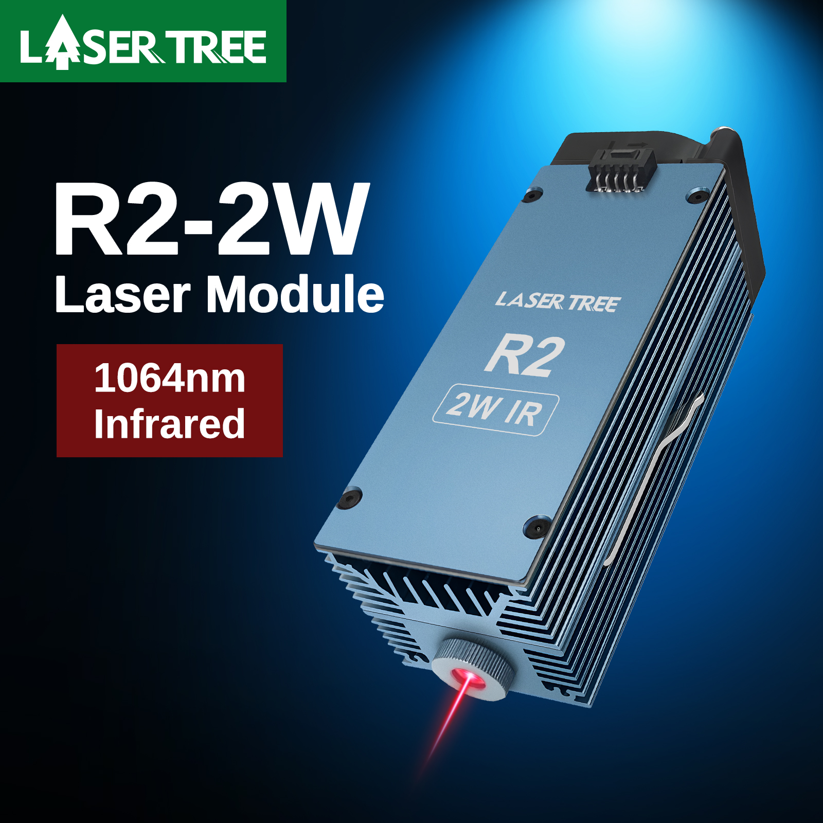 LASER TREE R2 2W 1064nm Infrar - đánh giá và giá Air Assist Pump Laser