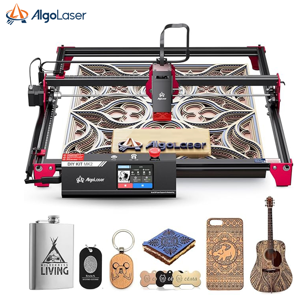 AlgoLaser DIY KIT MK2 10W Lase - đánh giá và giá Industrial Laser Cutting Machine