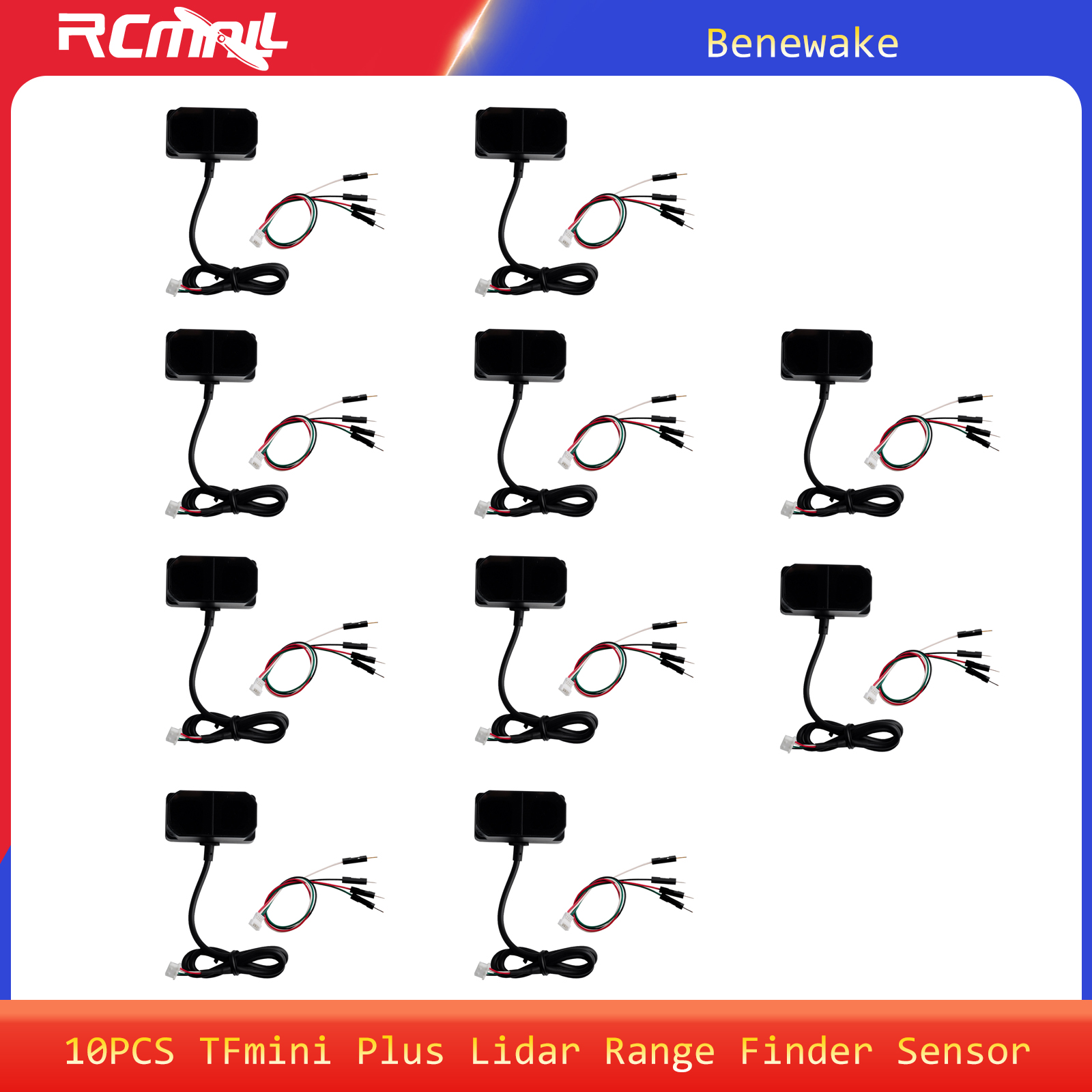 10PCS TFmini Plus Laser Lidar  - đánh giá và giá Industrial Laser Sensor