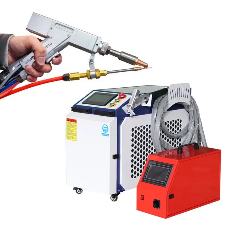 4 in 1 Double Wire Feed Laser  - đánh giá và giá Industrial Laser Welding Tool